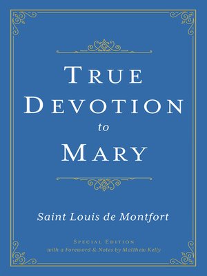 cover image of True Devotion to Mary: Special Edition